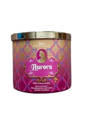 Bath & Body Works Aurora Scented Candle - Pink & White Jar